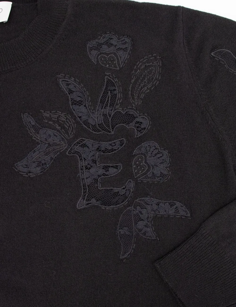 Embellished Crewneck Jumper