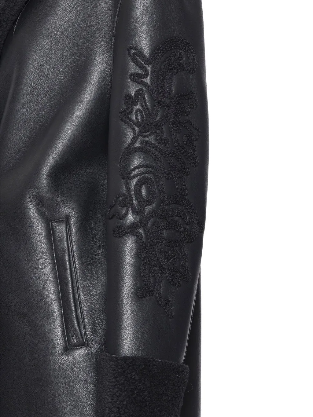 Floral Embroidered Coat
