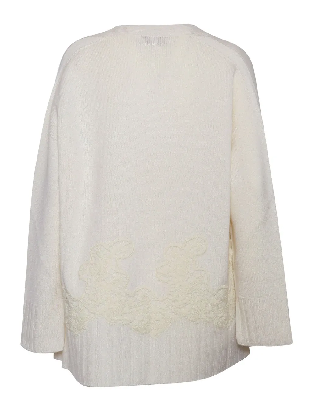 Lace-Detailed Cardigan