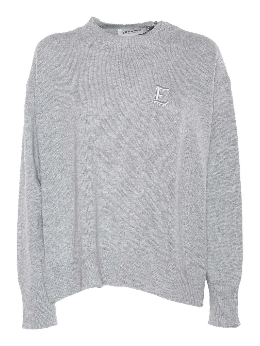 Logo Embroidered Crewneck Jumper