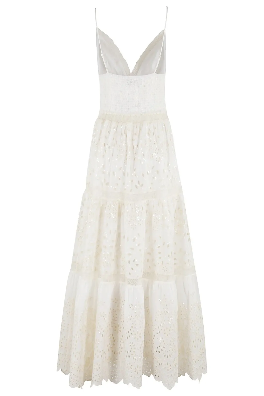 Eyelet Maxi Dress