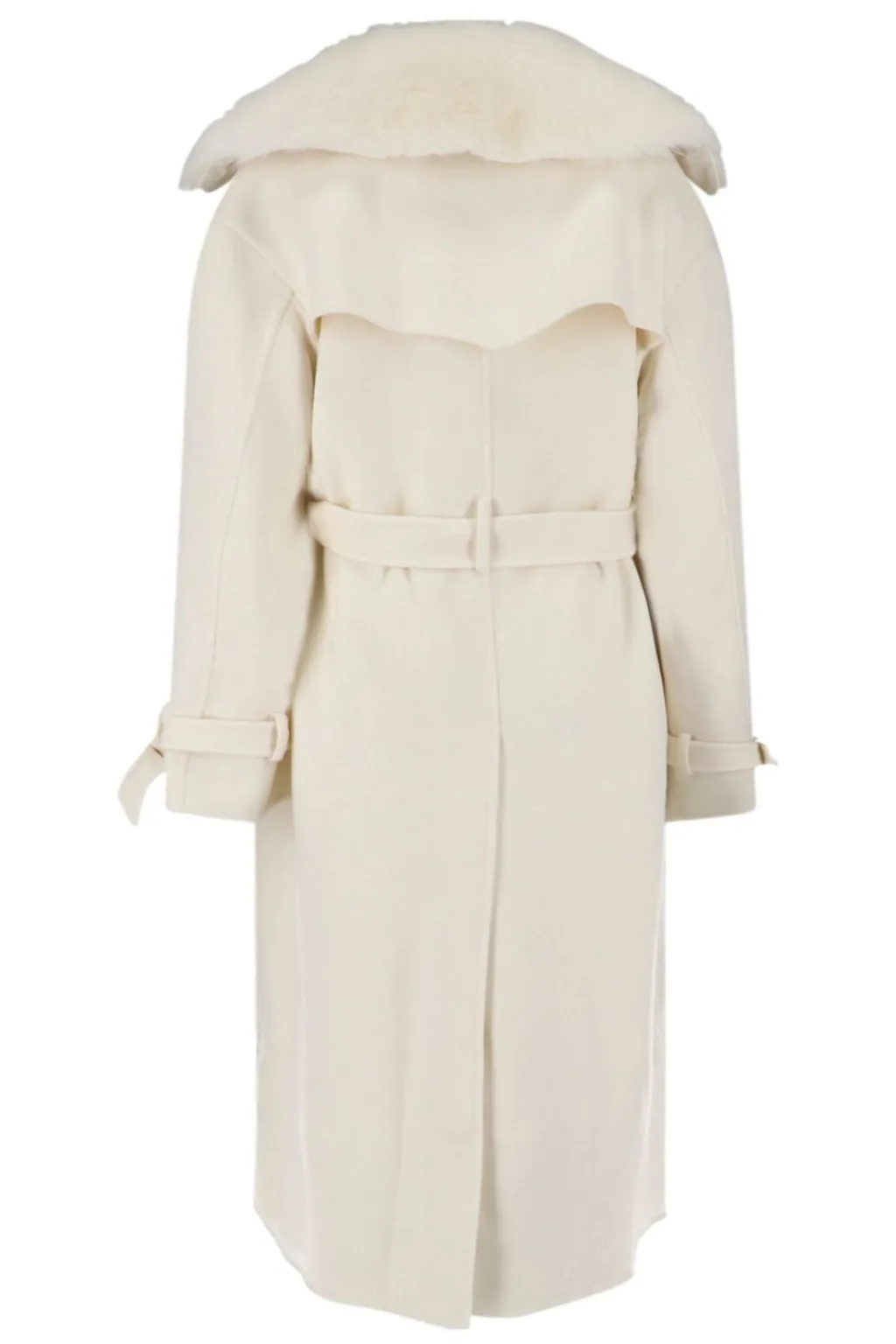 Single-Breasted Midi Tailored Coat