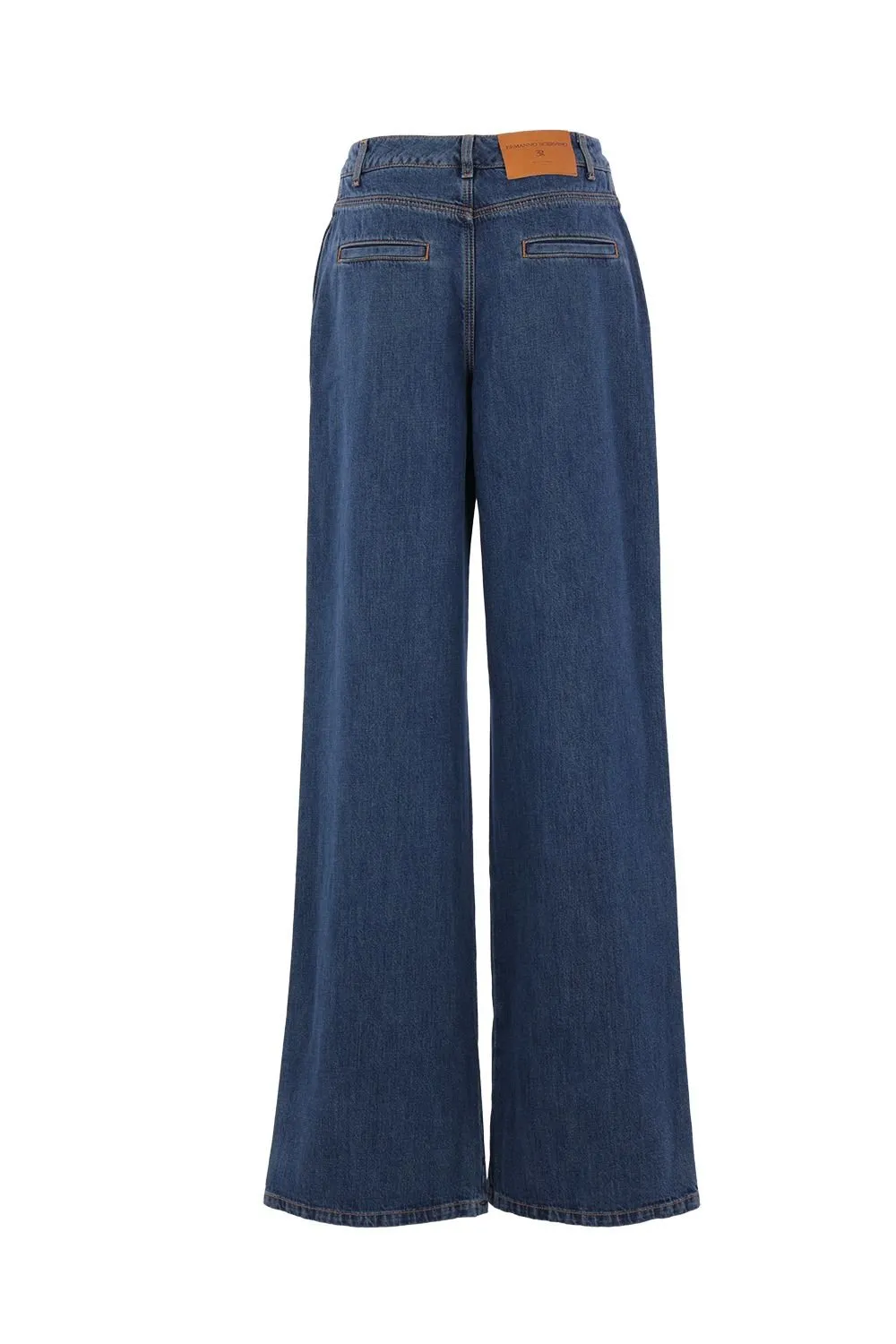 High-Waist Wide-Leg Jeans