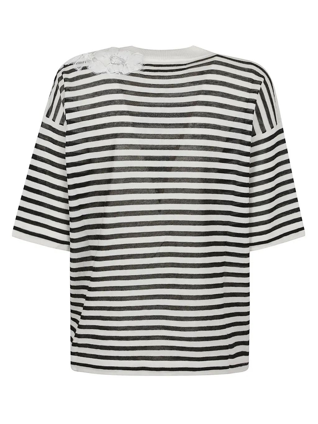 Crewneck Striped Top