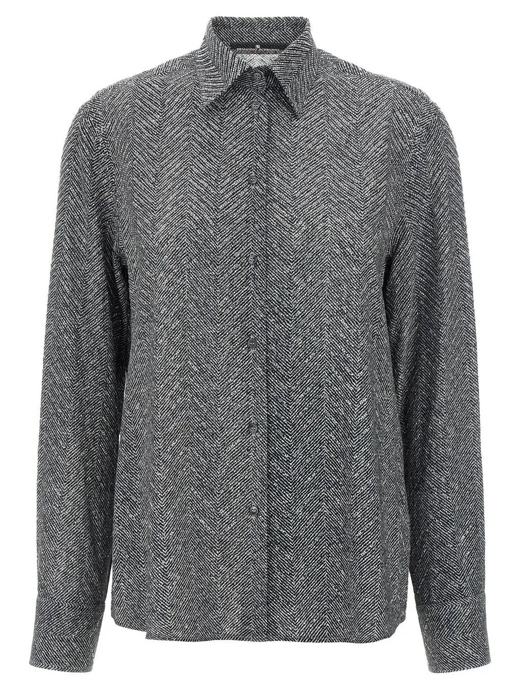 Herringbone Patterned Shirt