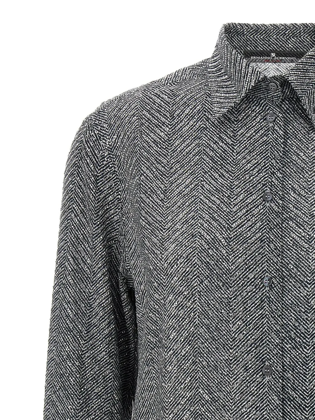 Herringbone Patterned Shirt