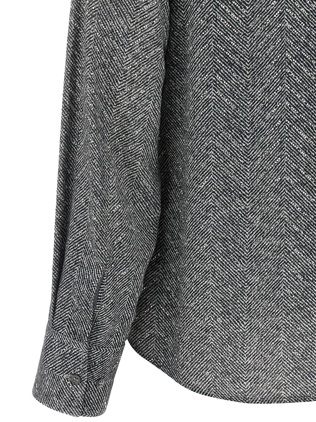 Herringbone Patterned Shirt