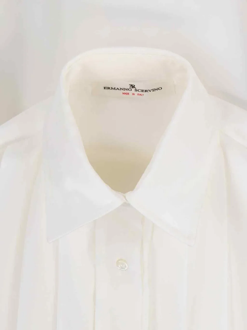 Long Sleeved Pleated Shirt