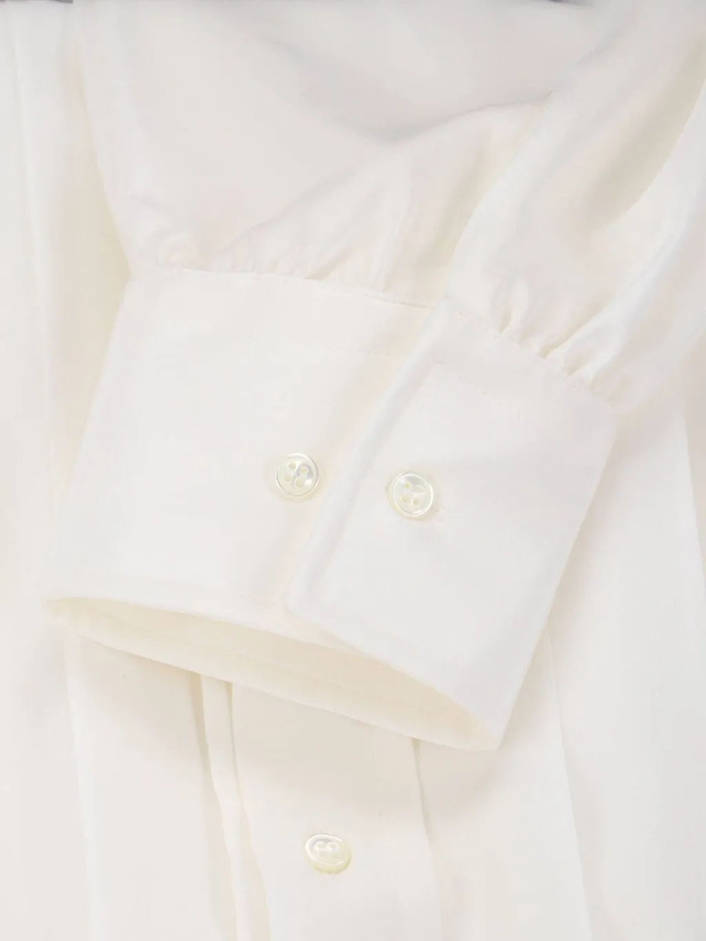 Long Sleeved Pleated Shirt
