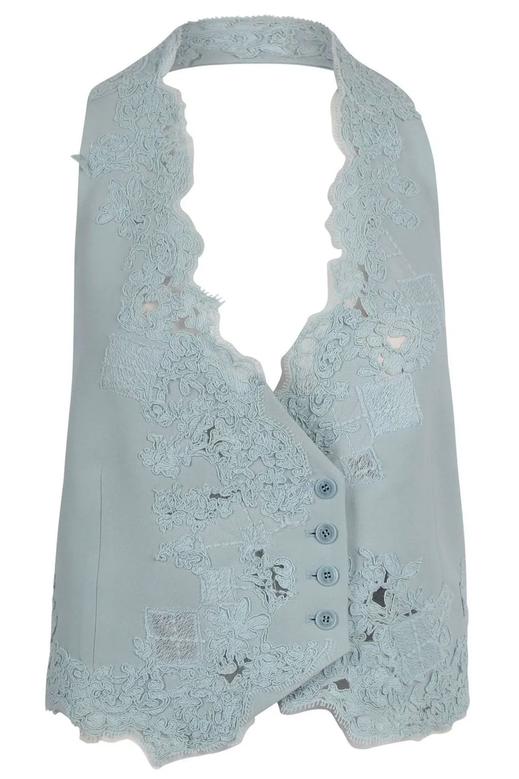 Laced Open Back Vest