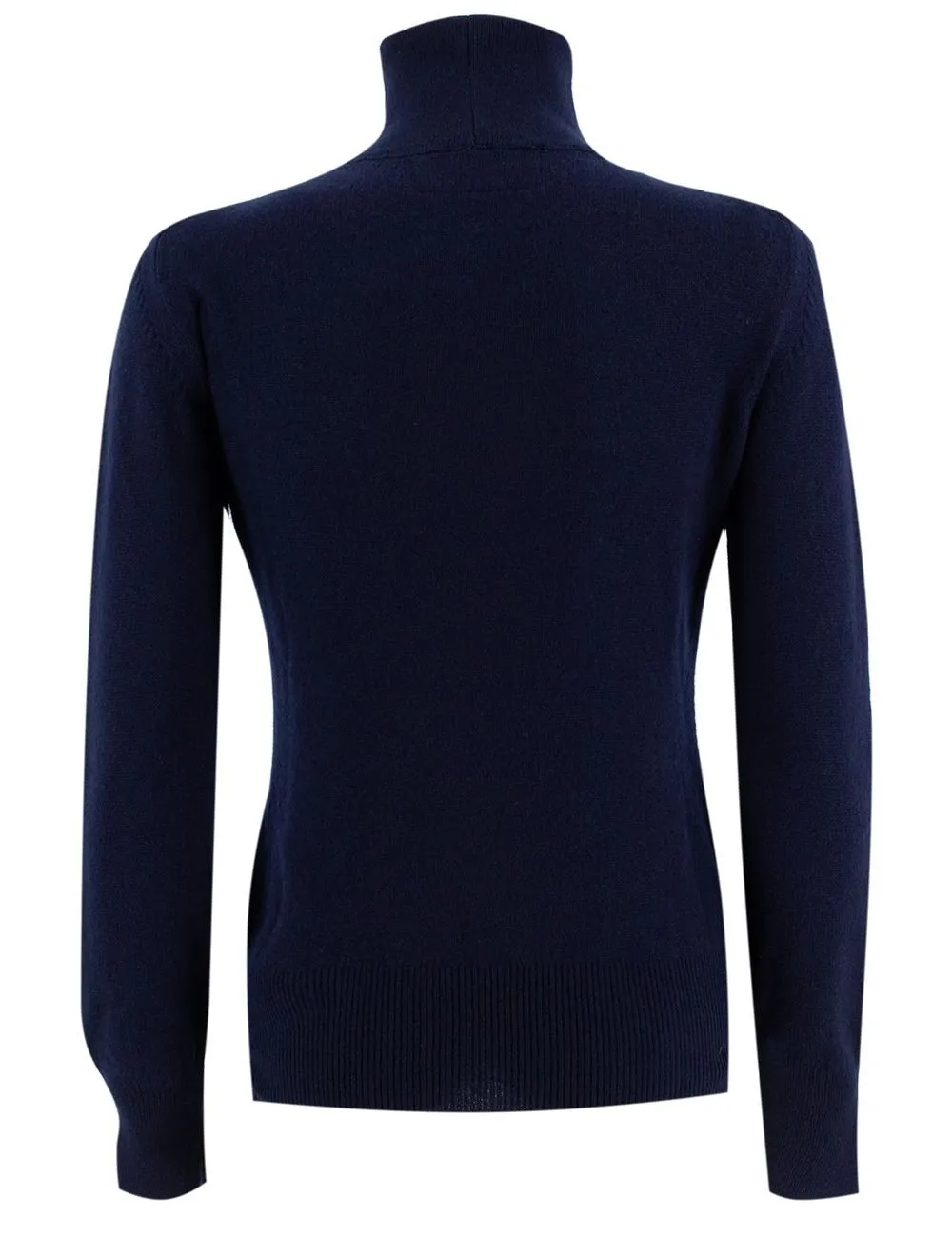 Floral-Lace High-Neck Jumper