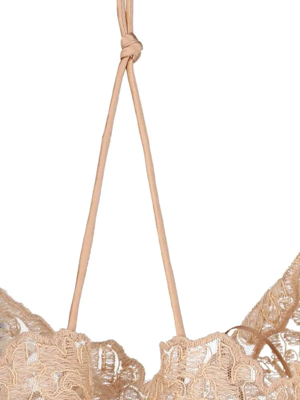 Lace-Trimmed Sleeveless Top