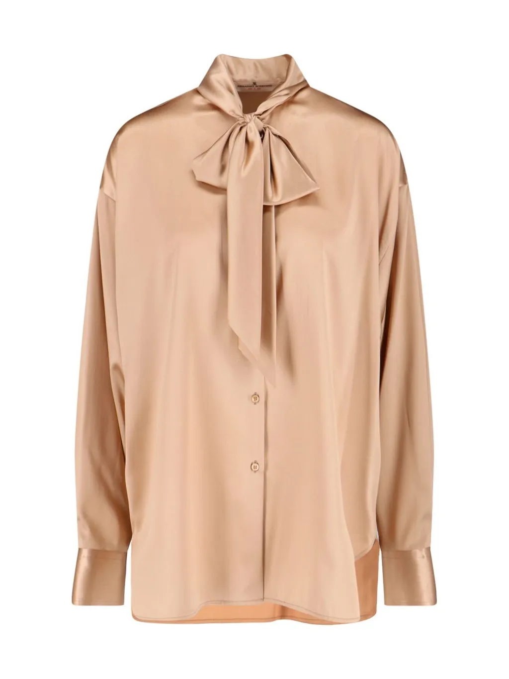 Long Sleeve Bow Detail Blouse