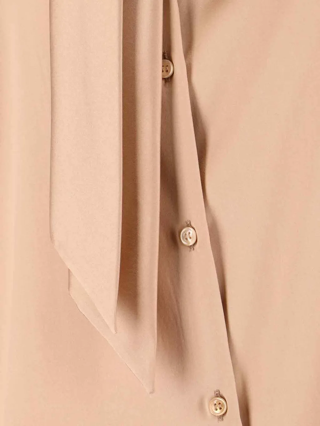 Long Sleeve Bow Detail Blouse