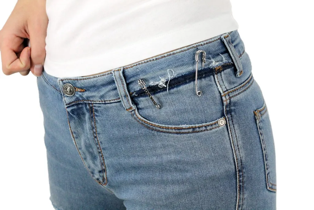 Distressed Slim-Fit Jeans