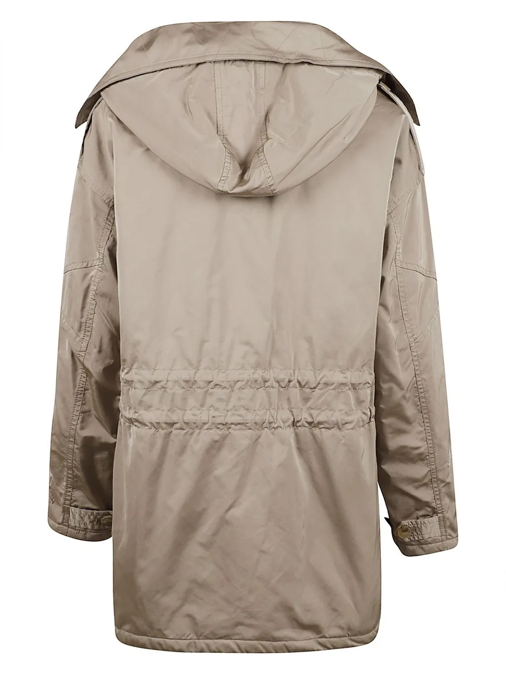 Embroidered Hooded Parka