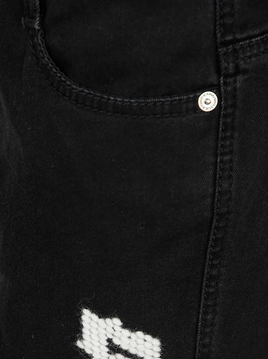 Slim Embroidered Jeans