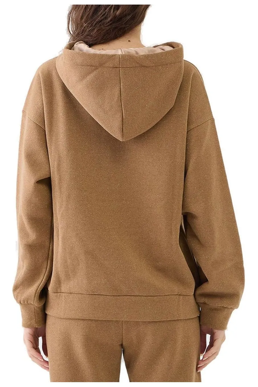 Logo Printed Drawstring Hoodie