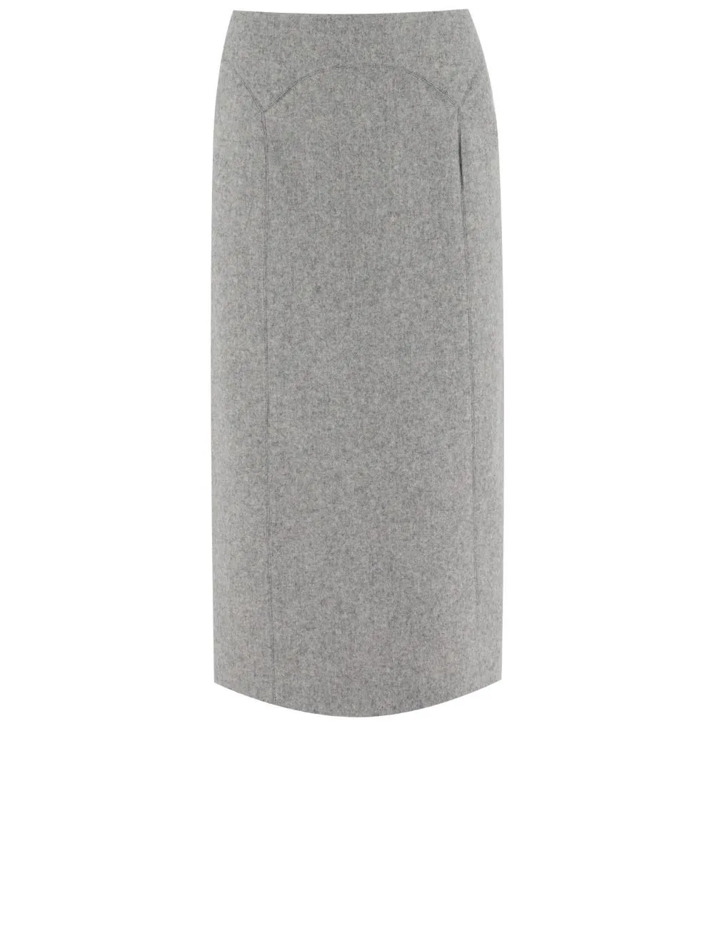 Long Zip-Around Skirt