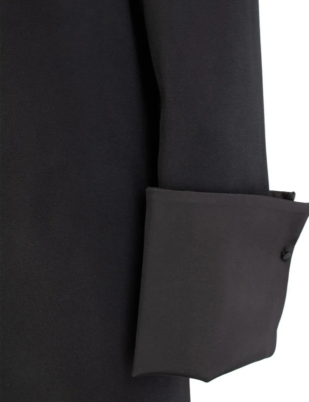 Satin Cuff Long Dress