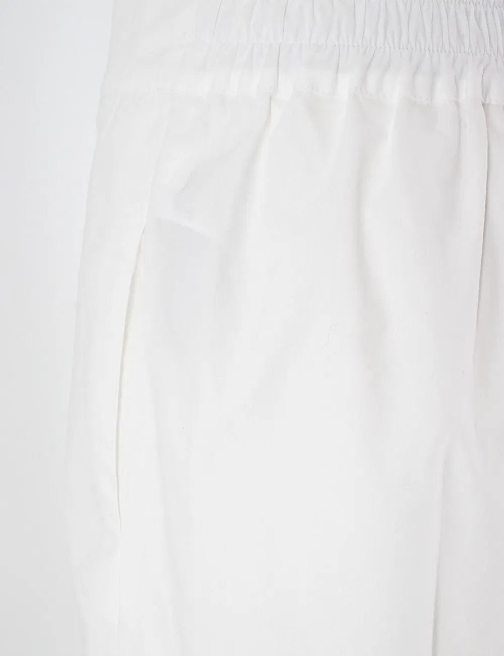 Pleated Wide-Leg Pants