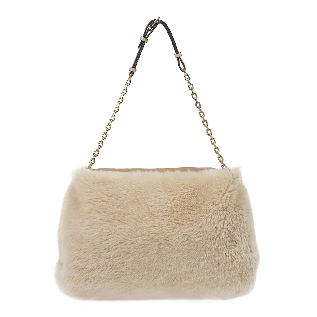 Shearling Shoulder Bag