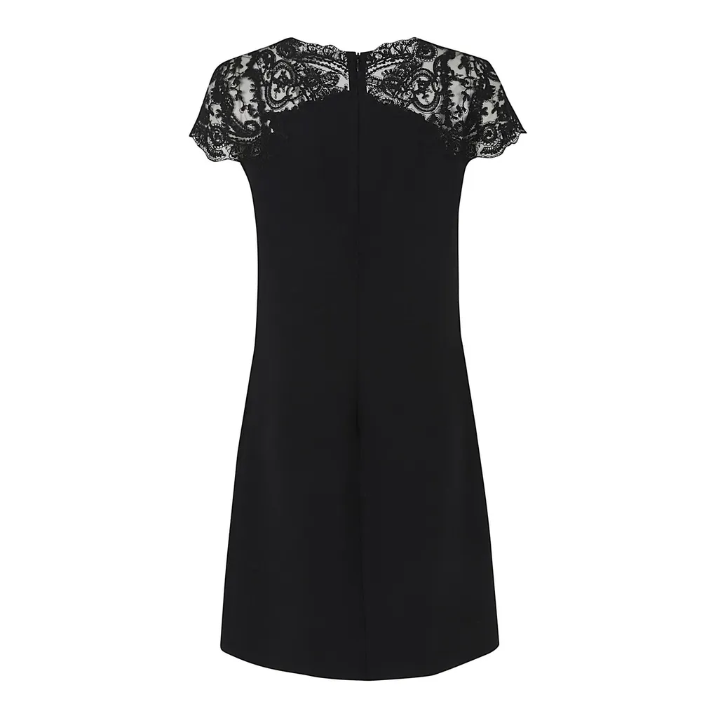 Lace Overlay Dress