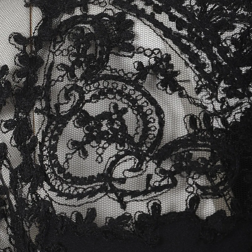 Lace Overlay Dress
