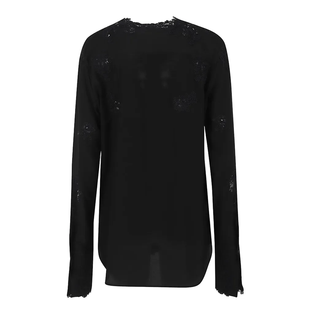 Lace-Trimmed Top
