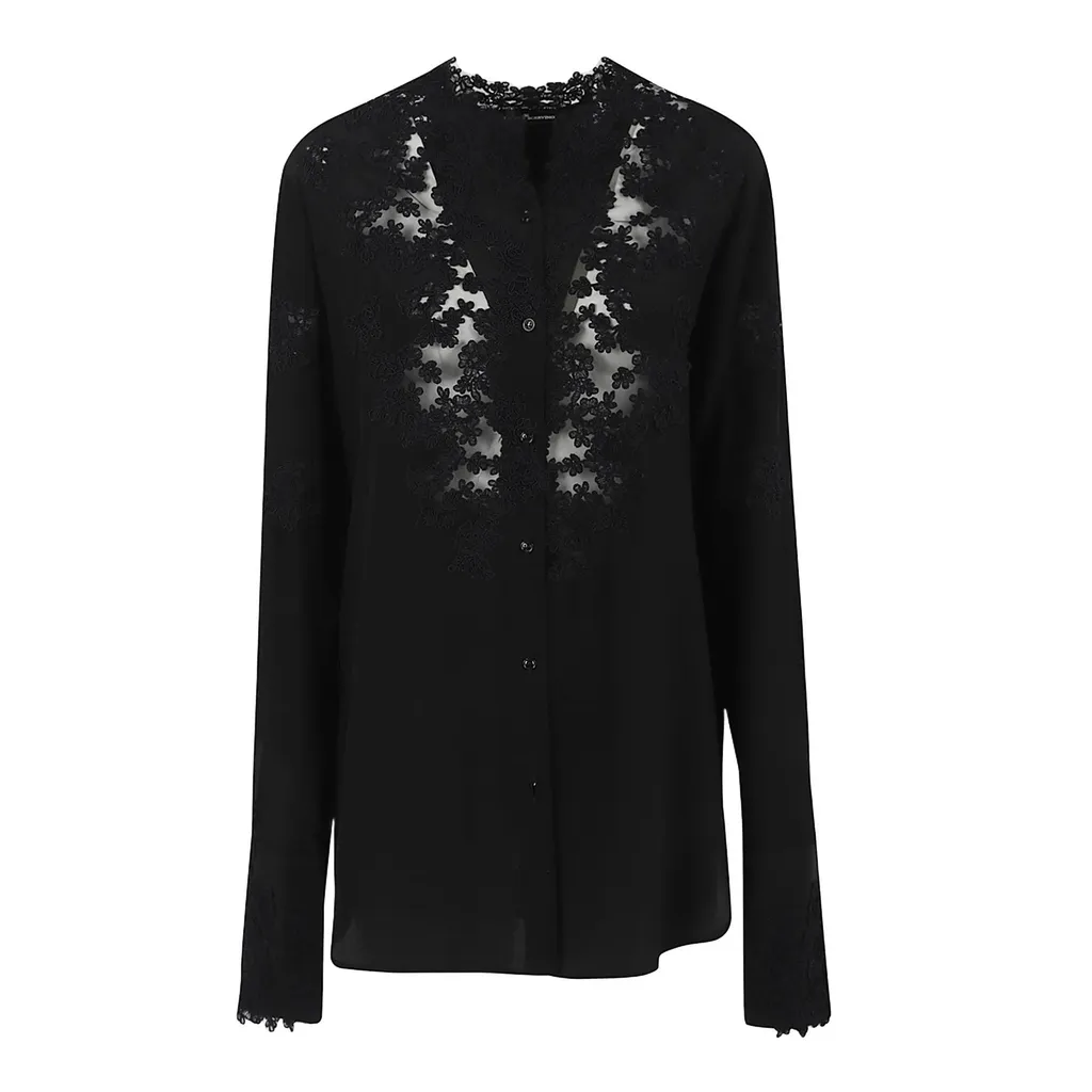 Lace-Trimmed Top