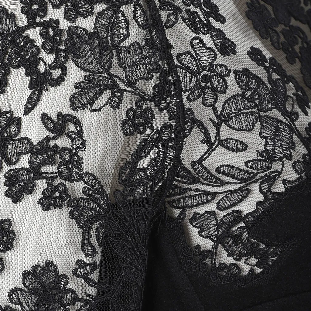 Lace Panel Dress