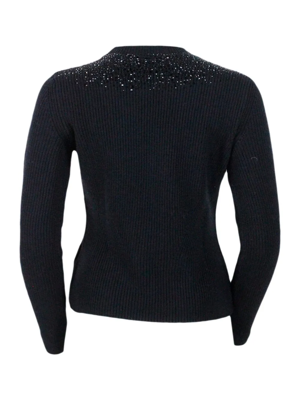 Embellished Crewneck Jumper