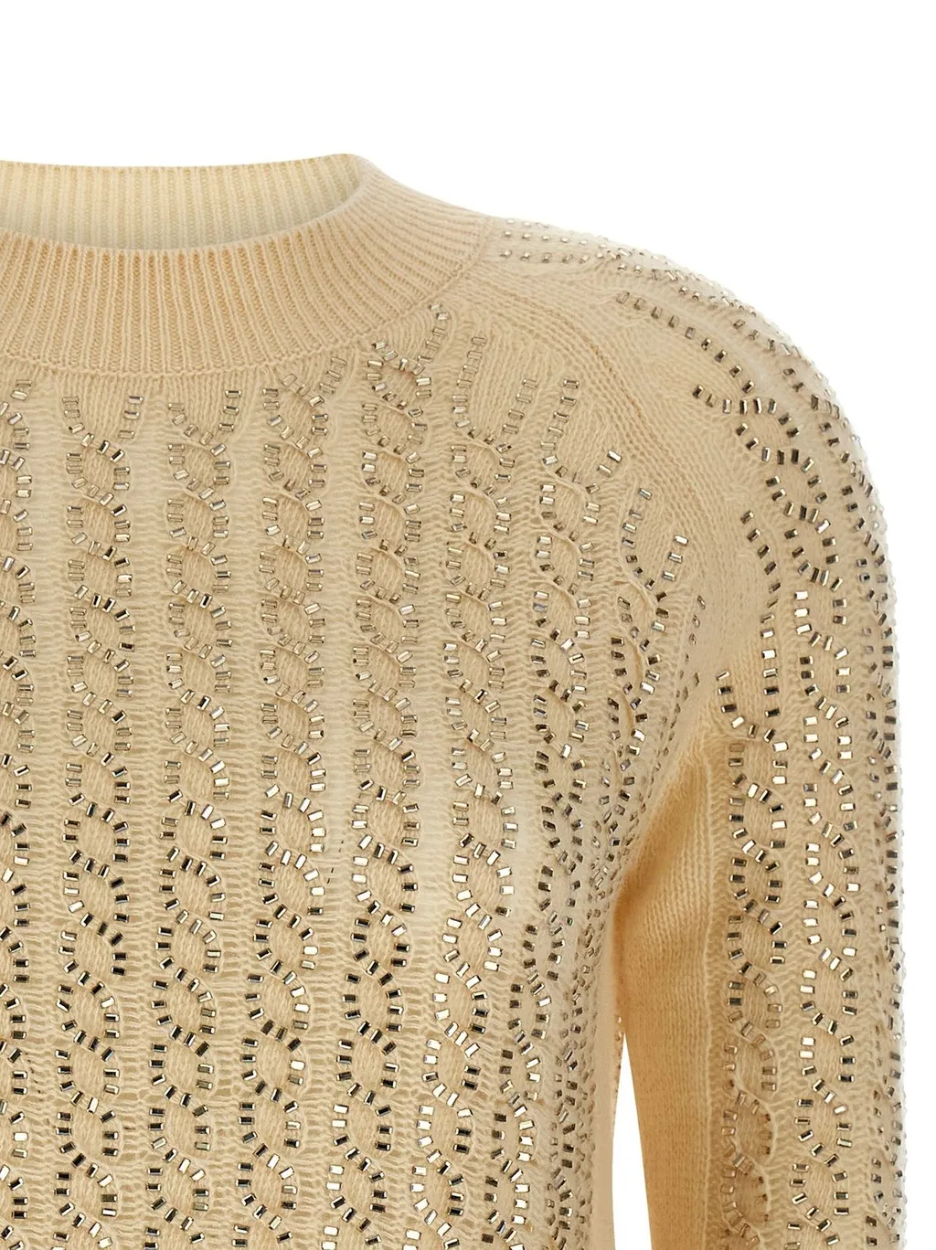 Braided Studded Knitwear