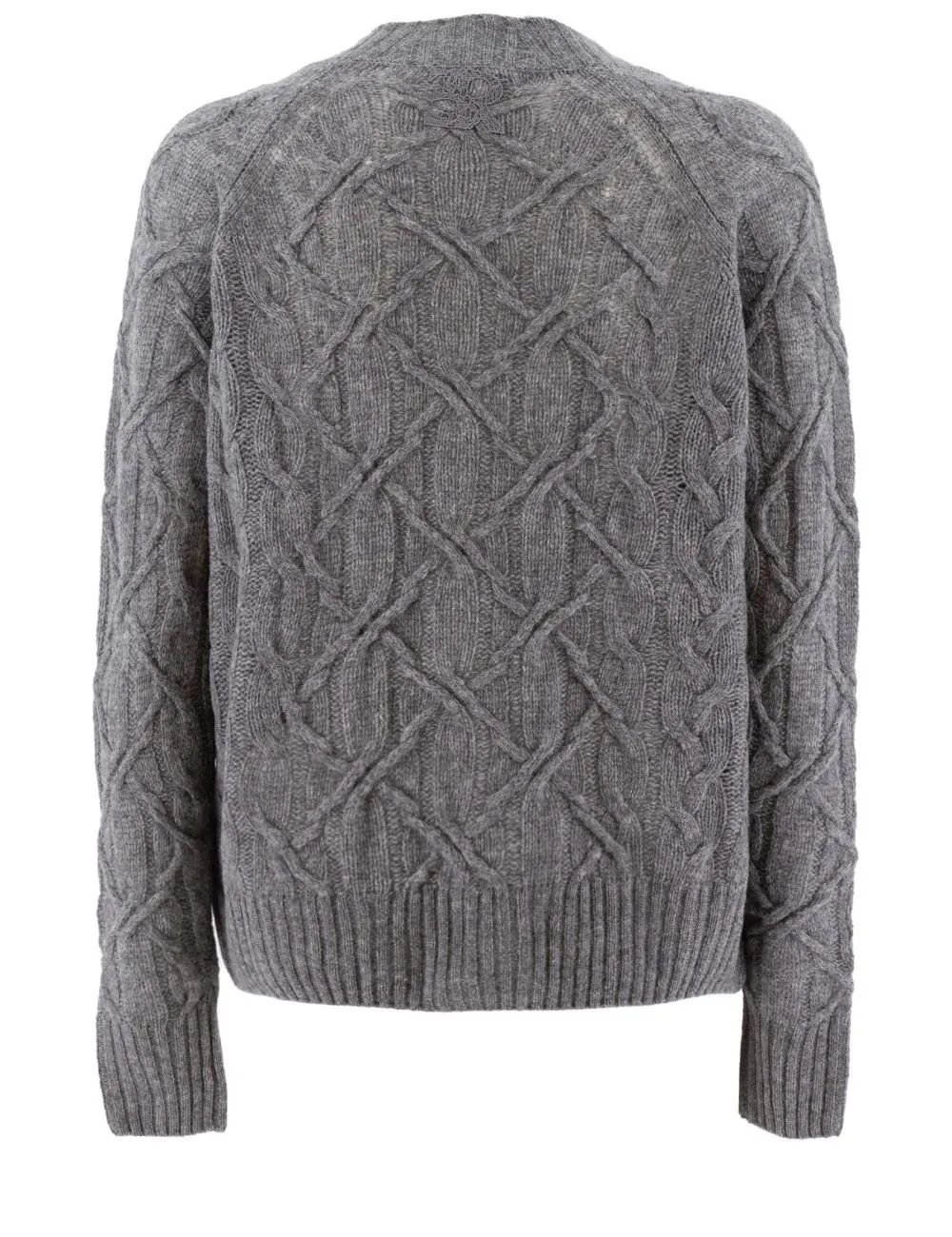 Cable-Knit Cardigan