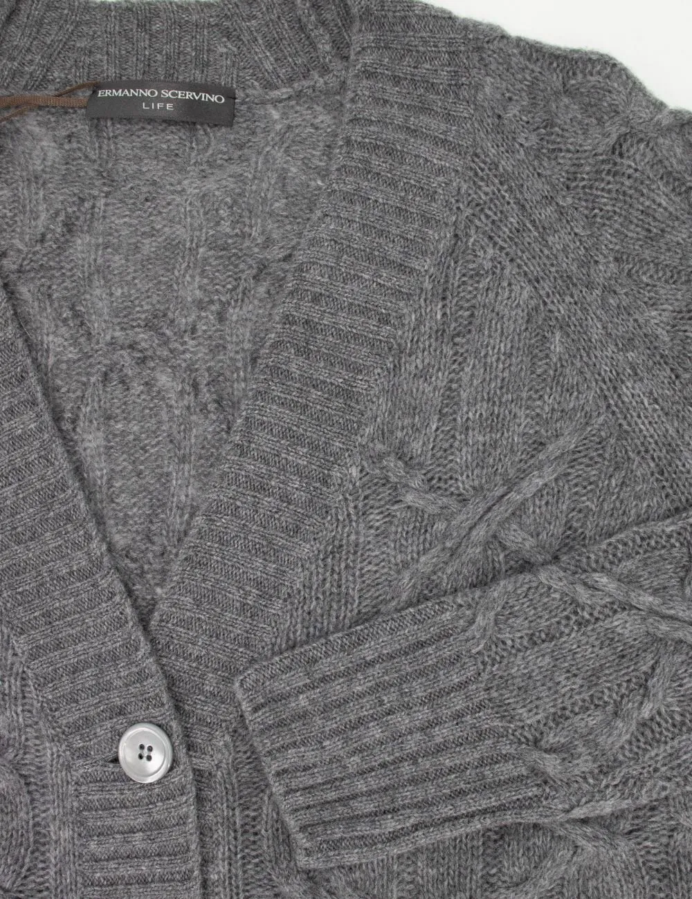Cable-Knit Cardigan