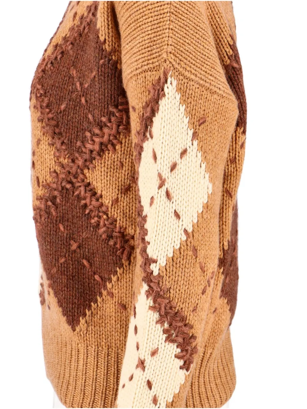Printed High Neck Jumper
