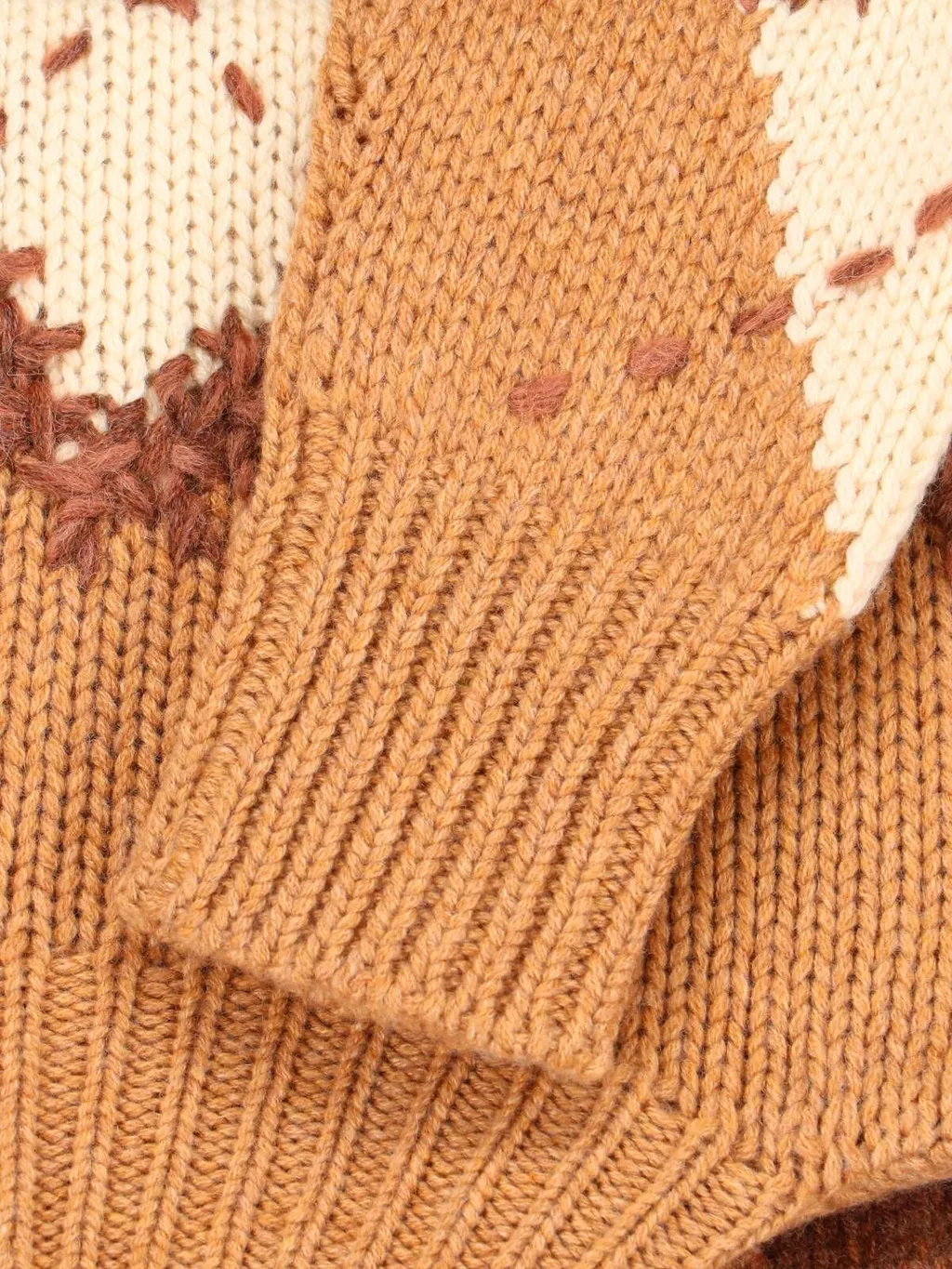 Printed High Neck Jumper
