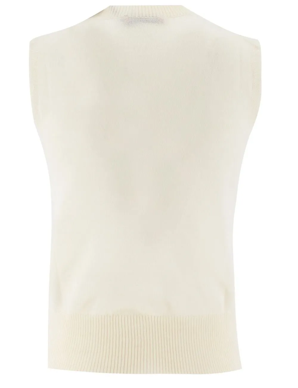 Floral Lace Embroidery Knitted Top
