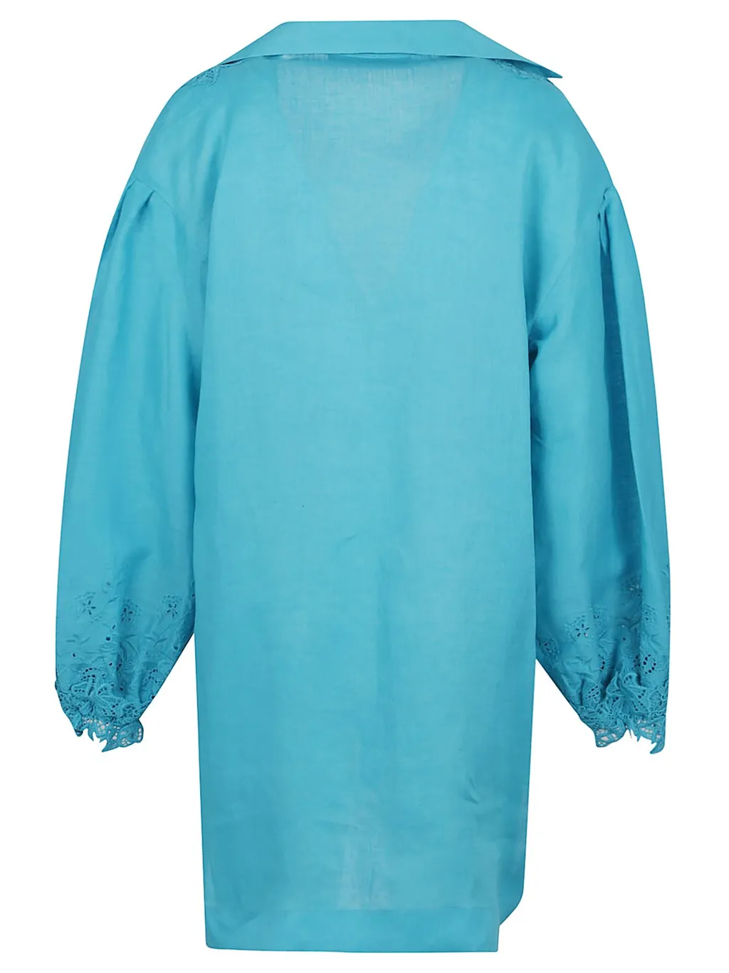 Embroidered V-Neck Blouse