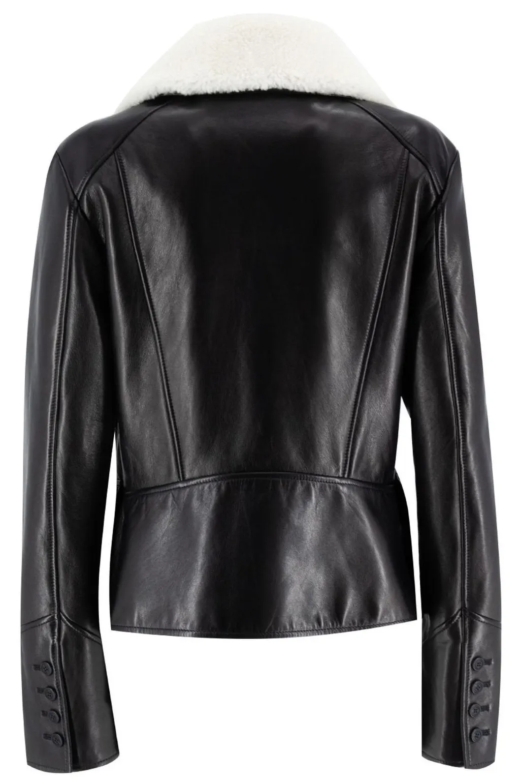 Zipped Leather Jacket