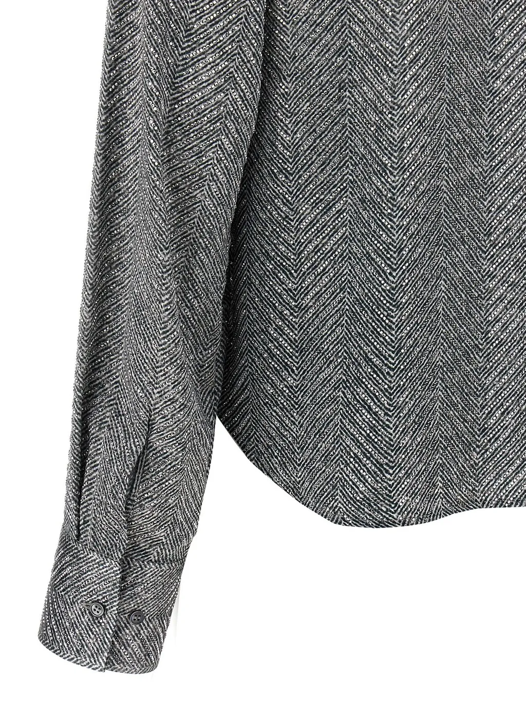Herringbone Patterned Shirt