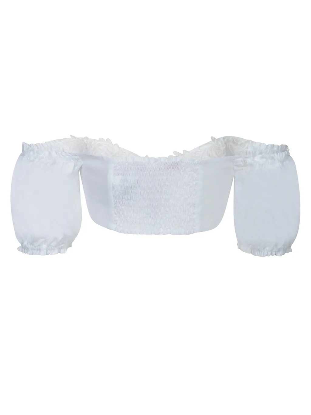 Lace-Detailed Cropped Top