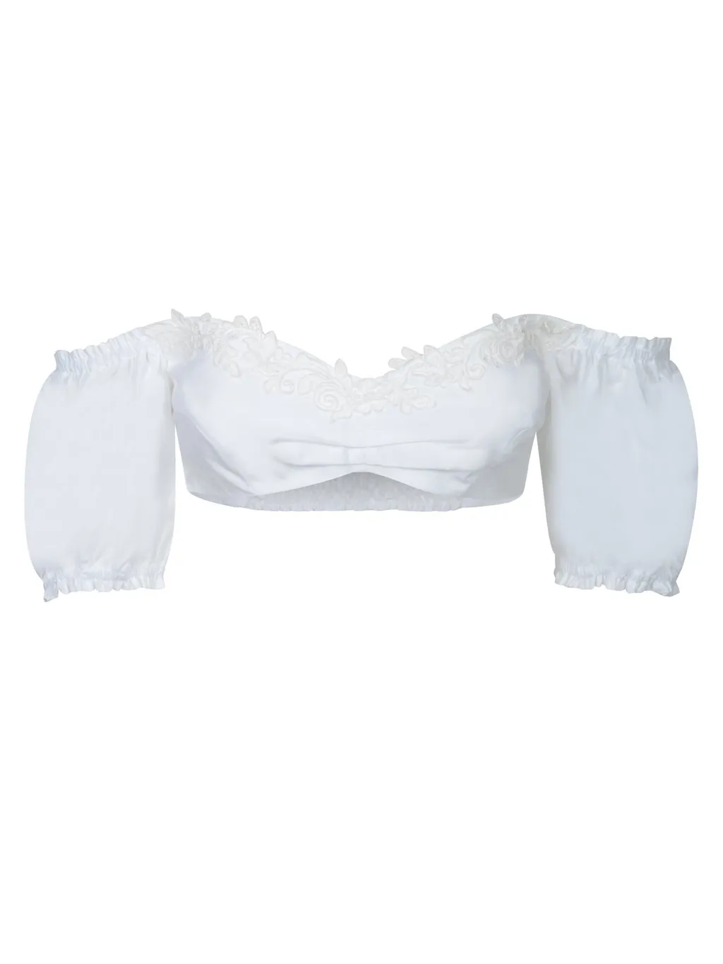 Lace-Detailed Cropped Top