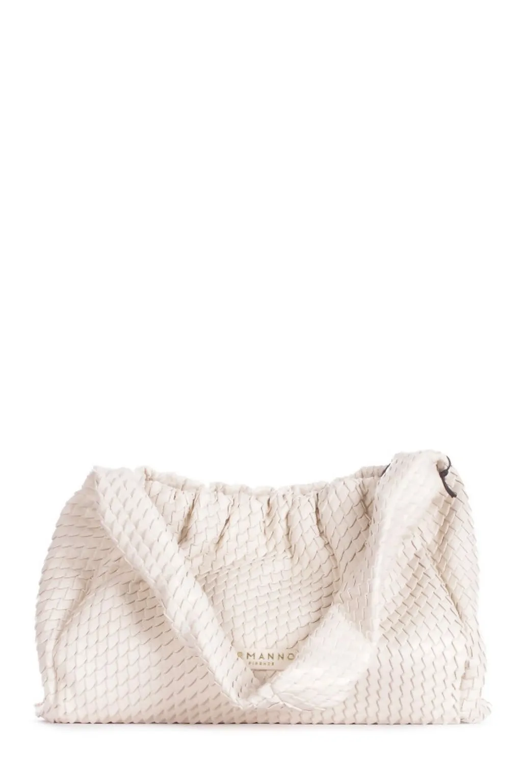 Logo Embossed Hobo Bag