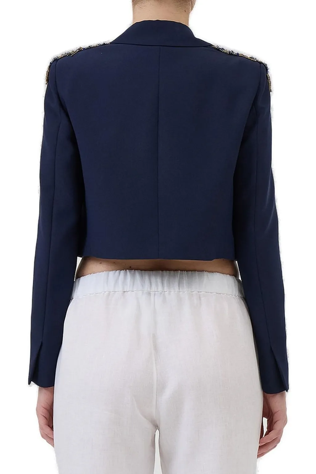 Embellished Cropped Jacket