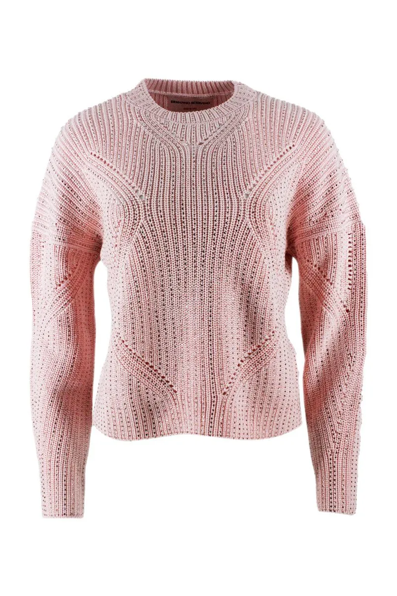 Embellished Crewneck Jumper