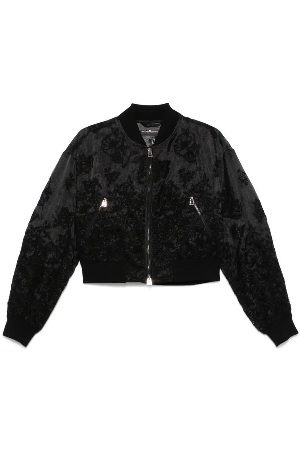 Lace Bomber Jacket