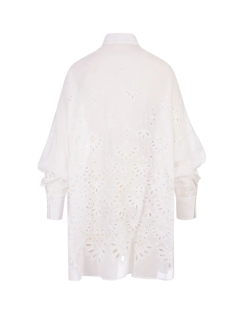 Broderie Anglaise Buttoned Shirt