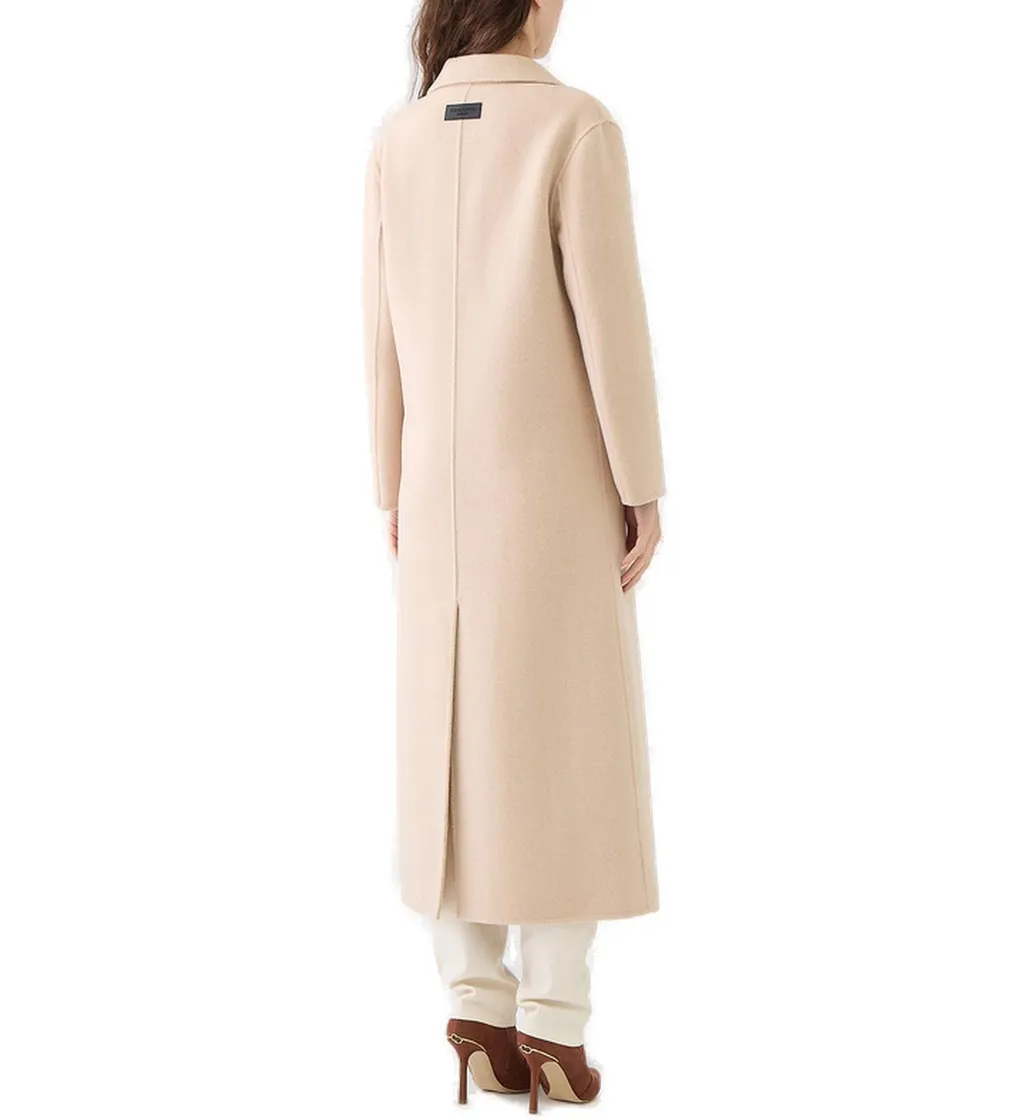 Double-Breasted Tailored Coat