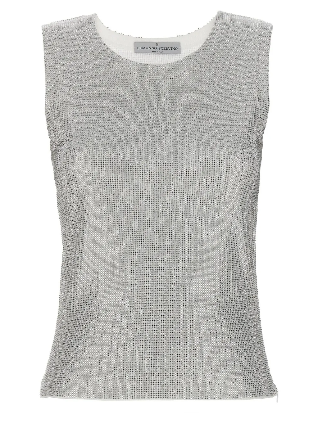 Embellished Jersey Tank Top